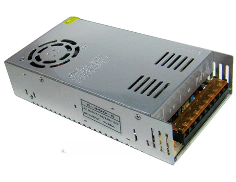 Світлодіодний індикатор та підстроювальний резистор блоку живлення 5V 400W для LED