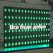 Світлодіодний екран RGB P5 960x480 мм IP65 з керуванням через Wi-Fi.