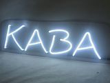 LED вивіска Кава від Dvorik Led біла 150х400 мм