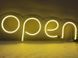 Світлова вивіска OPEN для магазину