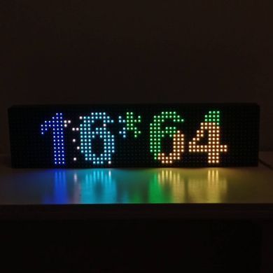 Світлодіодний Екран RGB P10 64x16 IP65 з Wi-Fi - Dvorik Led