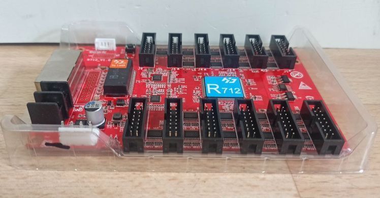Карта прийому Huidu R712 для RGB дисплеїв, RGB Huidu R712 для LED екранів, Підключення карти Huidu для LED дисплеїв, Huidu R712 для RGB LED панелей