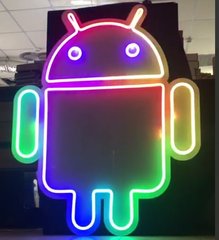 Вивіска неонова Android RGB Smart 1000х810 мм з контролером пультом
