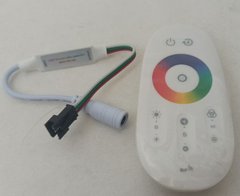 Контролер SMART RGB Touch RF 6A  5-24V WS2811 WS2812 з сенсорним пультом