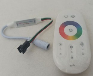 Контролер SMART RGB Touch RF 6A  5-24V WS2811 WS2812 з сенсорним пультом