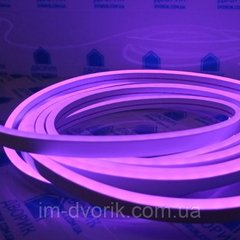 Неон світлодіодний фіолетовий 12V 2835 6х12мм (neon flex mini)