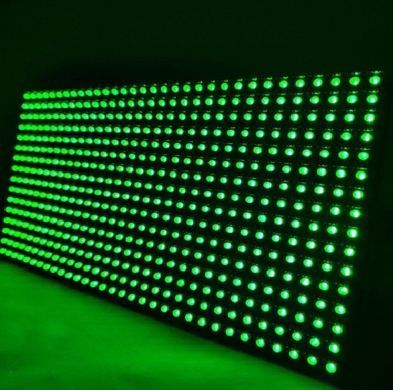 Модуль зеленого кольору P10 DIP для рекламних біжучих рядків.