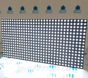 LED дисплей P10 16х32 білий SMD, Білий LED модуль SMD IP65 для зовнішніх екранів, Світлодіодний модуль Dvorik Led білий