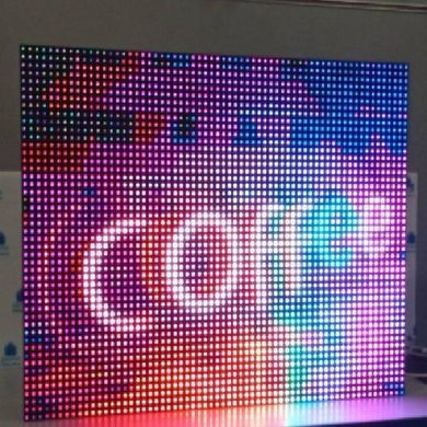 Програмоване світлодіодне табло P10 RGB розміром 640х480 мм (корпус).