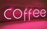 Неонова вивіска "Coffee" рожева від Dvorik Led