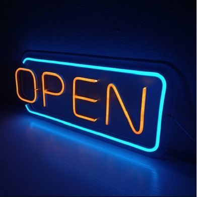 LED Neon OPEN для магазину
